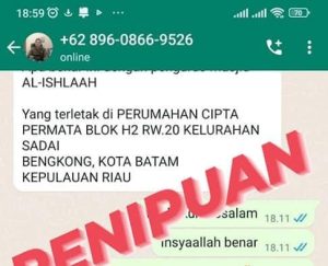 Tenar dan Sering Membantu, Nama Wagub Marlin Kembali Dicatut Penipu