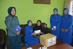 Anjangsana Danlanal Bintan dan Ketua Cabang 5 Korcab IV DJA I Ke Warakawuri
