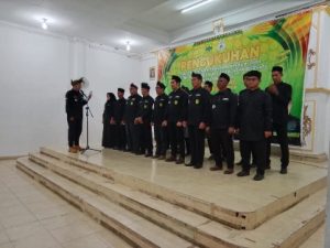 Asisten II Saksikan Pengukuhan GERAM Lingga