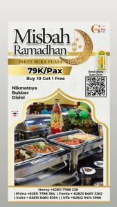 Golden View Hotel Berikan Promo Bukber Beli 10 Gratis 1