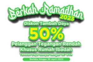Berkah Ramadhan, PLN Batam Kasih Diskon 50 Persen untuk Naik Daya di Semua Rumah Ibadah