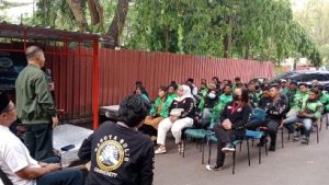Ketika Ketua PKB dan Ojol Batam Bukbers, Bergema Sholawat Hingga Salat Berjamaah On The Road