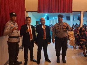 Jaga Minggu Paskah, Polsek Bengkong Tempatkan Personil di Setiap Gereja