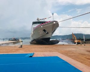 Kapal Kepresidenan RI, Korvet Bung Karno 369 Buatan PT KAS Diluncurkan