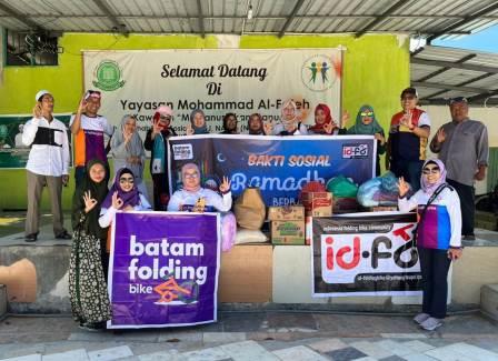Bhakti Sosial dan berbagi ke Yayasan Alfateh Nongsa