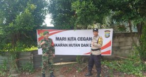 Polsek Bengkong Imbau Upaya Pencegahan Karhutla
