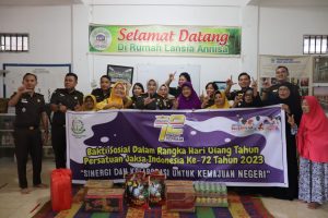 HUT Persaja ke-72, Kejari Batam Gelar Upacara hingga Bakti Sosial