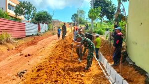 Harmonisasi Ratusan Personel TMMD Mulai Dirasakan Warga Kampung Seraya Sambau Batam