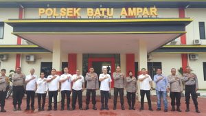 Polsek Batuampar Terima Tim Wasrik Polda Kepri, Tingkatkan Integritas dan Pelayanan Pada Masyarakat