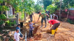 Antisipasi Terjadinya Banjir, TMMD ke-116 Batam Bidik Pembangunan Drainase dan Gorong-Gorong di Kavling Seraya