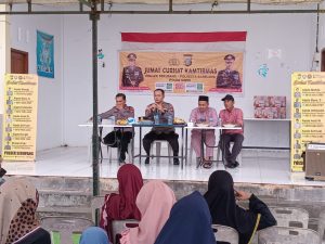 Tampung Aspirasi Warga, Polsek Sekupang Laksanakan Jumat Curhat