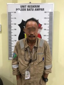 Karyawan PT Mc Dermott Diringkus Polisi Usai Mencuri Besi Plat