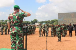  Seluruh Rangkaian TMMD ke-116 di Kavling Seraya Dinyatakan Selesai, Ditutup Dengan Kegiatan Upacara