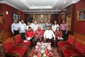  Ketua DPRD Batam Nuryanto Terima Kunjungan Silahturahmi Badan Kerjasama Antar Gereja
