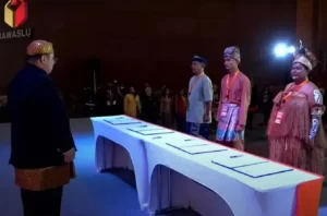 1.912 Anggota Bawaslu Kabupaten-Kota Se-Indonesia Dilantik