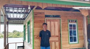 Berkat Aspirasi Cen Sui Lan, Masyarakat Desa Tanjung Kelit Lingga Kini Bisa Tinggal di Rumah Layak Huni