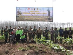 Kodim 0718/Pati Menggelar Karya Bakti Penanaman Pohon Dan Bakti Sosial