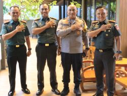 Danrem 073/Mkt Meninjau Hasil Pembangunan Gedung  Makodim Pati Dan Silaturahmi Di Polresta Pati