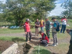 Pastikan Kondisi di Lapangan Kodim 0703/Cilacap Bersama Dispermades Survey Lokasi TMMD 