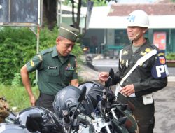 Kejutan Dari Polisi Militer Untuk Anggota Kodim Pati