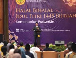 Mentan Ajak Jajaran Kerja Maksimal Wujudkan Swasembada Pangan