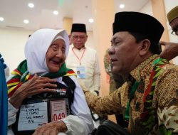 360 JCH Kabupaten Asahan Kloter 1 Embarkasi Medan masuk arama haji