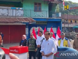 Presiden Jokowi resmikan lima ruas Inpres Jalan Daerah di NTB