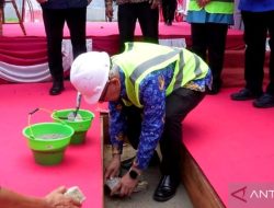 Pj. Gubernur letakkan batu pertama UPT BKN Gorontalo