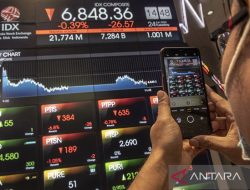 IHSG ditutup melemah terbayang sentimen konflik di Timur Tengah