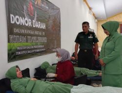 Kodim 0602/Serang gelar bakti sosial donor darah