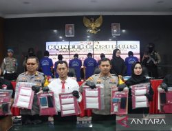 Polisi sita hampir dua kilogram sabu-sabu dari tujuh tersangka