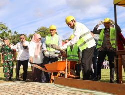 Gubernur Ansar Serahkan Bantuan Kemasyarakatan & Groundbreaking Sejumlah Paket Strategis 2024 di Anambas