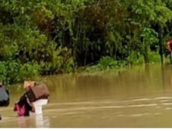 Tim SAR gabungan salurkan logistik bagi korban banjir Kutai Barat