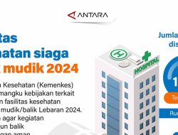 INFO GRAFIS: Fasilitas kesehatan siaga untuk mudik 2024