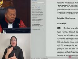 MK tak terima gugatan caleg PAN yang persoalkan rekan separtai