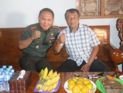 Pererat  Silahturahmi  Dandim Pati Berkunjung Ke Rumah Ketua Pasopati