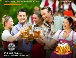  Dapatkan Potongan Early Bird 10% Untuk Pembelian Paket Oktoberfrest BBQ Festival di Harris Resort Waterfront Batam