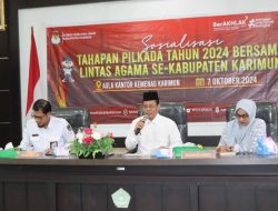 KPU Karimun gandeng tokoh lintas agama tingkatkan partisipasi pemilih