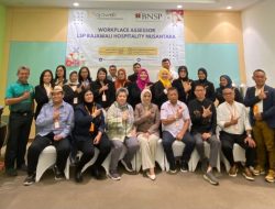 20 Pelaku Pariwisata Batam Raih Sertifikasi Assessor Pariwisata Usai Pelatihan Workplace Assessor
