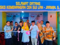  Resmikan Posko Pemenangan di Sedanau, Tim Cermin Optimis Menang 70 Persen