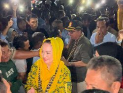 Luar Biasa, Cen Sui Lan Disambut Dengan Antusias di Pelabuhan Serasan