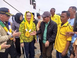  Tidak Mau Kalah Dengan Pulau Serasan,  Cen Sui Lan – Jarmin Sidik Disambut Antusias Oleh Warga Pulau Subi