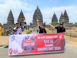 One Heart Community Kepri Hadiri Honda Bikers Day Nasional 2024 di Klaten