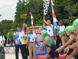  Open Tournament Aquathlon Piala Panglima TNI 2024 Berlangsung Sukses di Treasure Bay Lagoi Bintan