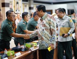 Dandim Pati Menghadiri Rapat Koordinasi Pencapaian Swasembada Pangan Di Semarang