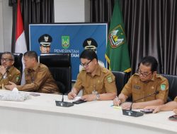 Persiapan Pelantikan Kepala Daerah, Sekda Jefridin Ikuti Rapat Koordinasi Bersama Mendagri