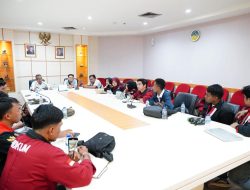 Audiensi Bersama GMNI Kota Batam, Sekda Jefridin Ajak Mahasiswa Sukseskan Pembangunan Batam
