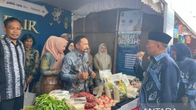 Pemprov Kalsel Gelar Pasar Murah Hasil Tani dan Ikan di Banjarmasin