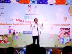 Buka Kegiatan Gema Seni, Amsakar: Dorong Minat Baca Anak Sejak Dini