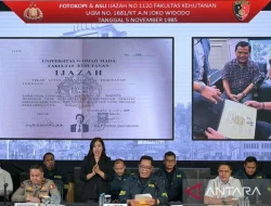 Polri Tegaskan Ijazah S1 Jokowi Asli, Hasil Uji Forensik Buktikan Keaslian Dokumen